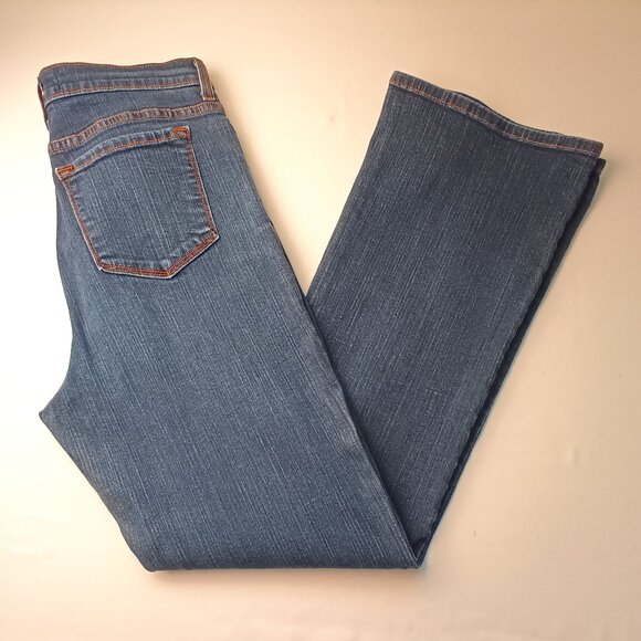 NYDJ Denim - NYDJ Tummy Tuck Jean Size 14 High Rise Boot Cut Leg Medium Dark Wash